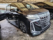 2019 TOYOTA ALPHARD 2.5 SC PILOT SEAT 3LEDS FACELIFT PRE CRASH LANE KEEPING ASSIST ALPINE MEDIA PLAYER INC SST UNREG 
