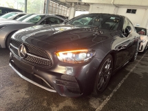 2021 MERCEDES-BENZ E-CLASS E300 COUPE 2.0 AMG Premium Facelift MULTIBEAM LIGHT DIGITAL METER 2021 UNREG LIKE NEW TINTED COATING