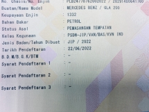2022 Mercedes Benz GLA 200 1.3(A) Rekod Perkhidmatan Penuh CKD 19K KM UW2026