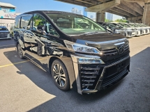 2019 TOYOTA VELLFIRE 2.5 ZG Pilot Leather Seats Push Start Keyless Entry 2 Power Doors Reverse Camera Power boot Unreg