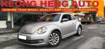 2013 大众甲壳虫 1.2cc TSI (一个) 1 所有者, 升/密耳 - 92ķKM, 1年保修期 