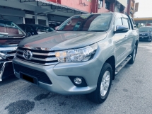 2017 TOYOTA HILUX 2.4 (A) Kulit Rekod Servis Penuh G VNT 64K KM
