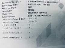2022 Mercedes Benz GLA 250 AMG CKD 20K KM F/U Servis/Waranti Sehingga 2026