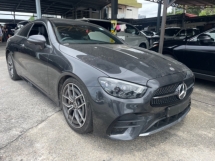 2021 MERCEDES-BENZ E-CLASS Unreg Mercedes Benz E300 2.0 Coupe AMG Sport Turbo Engine Paddle Shift LED Light Facelift 2Door