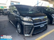 2021 TOYOTA VELLFIRE Unreg Toyota Vellfire 2.5 Golden Eye 7Seather Sun Roof Power Boot Push Start Engine 7Speed
