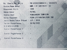 2019 BMW X1 REG 2020 CKD 49K KM Perkhidmatan Penuh U/Waranti2025