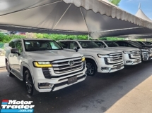 2023 TOYOTA LAND CRUISER ZX Modelista (4.5A 5,000km) 3.5 Twin Turbo Full Spec 7 Seat JBL 360 Camera Rear Entertainment HUD