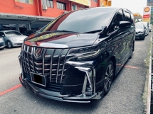 2021 TOYOTA ALPHARD 2.5 SC REG 22 3WARANTI PERCUMA BOOT KUASA LED S/BUMBUNG