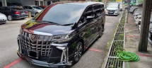 2021 TOYOTA ALPHARD 2.5cc SC MODEL MPV (PERCUMA 2 Y WRTY) REGISTER 2022