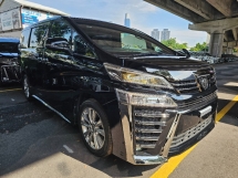 2021 TOYOTA VELLFIRE 2.5 Golden Eye 3 LED Leather Alcantara seats Sunroof 7 Seaters 2 Power Door Unregistered