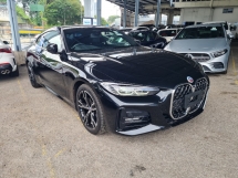 2022 BMW 4 SERIES 420i 2.0 M SPORT COUPE JAPAN GRADE 4.5 LOW MILEAGE NO PROCESSING FEE NO HIDDEN FEE INC SST UNREG