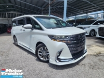 2023 TOYOTA ALPHARD Z Modelista Full Spec (Grade 5) Head Up Display (HUD) Double Sun Roof DIM BSM 360 Camera Unreg