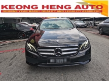 2016 MERCEDES-BENZ E-CLASS MERCEDES BENZ E200 2.0cc W213 AVANT-GARDE (A)