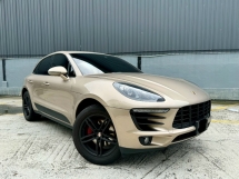 2017 PORSCHE MACAN 2.0 (A) SPORT CHRONO PACK SPORT EXHAUST SPORT PLUS