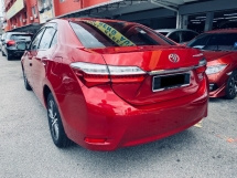 2017 丰田花冠ALTIS 1.8 G FACELIFT 无钥匙启动皮革相机