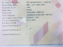 2021 BMW 2 Siri 218i m-sport CKD 33k km Waranti Perkhidmatan Penuh 2026