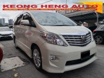 2011 TOYOTA ALPHARD 2.4 S Spec Tahun Dibuat 2011 2 Power Door 7 Kamera Surround Seater (( 1 Waranti tahun )) 2016