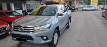 2017 Toyota Hilux 2.4cc G Model Vnt (CKD) (PERCUMA 1 Y WRTY) REG 2017