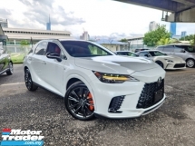 2023 LEXUS RX RX350 F Sport 2.4 Turbo 276hp Full Spec Panoramic Roof 360 Camera Head Up Display Rear Auto Seat 