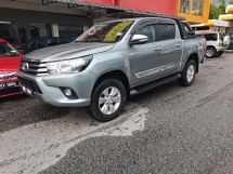 2017 TOYOTA HILUX TOYOTA HILUX 2.4cc G SPEC VNT (A)