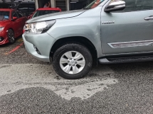 2017 TOYOTA HILUX TOYOTA HILUX 2.4cc G SPEC VNT (A)