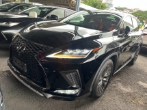 2020 LEXUS RX300 RX300 F SPORT FACELIFT SUNROOF BLACK SEAT 4CAM 2020 JAPAN UNREG LIKE NEW FREE 5 YRS WARRANTY
