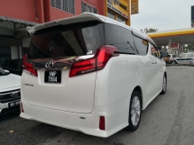 2021 TOYOTA ALPHARD 2.5S New Facelift YEAR MADE 2021 Pre Reg Unit Loan Rate 2.xx DIM BSM LTA ((( 5 Years Warranty )))