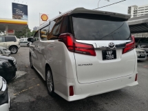 2021 TOYOTA ALPHARD 2.5S New Facelift YEAR MADE 2021 Pre Reg Unit Loan Rate 2.xx DIM BSM LTA ((( 5 Years Warranty )))