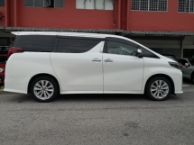 2021 TOYOTA ALPHARD 2.5S New Facelift YEAR MADE 2021 Pre Reg Unit Loan Rate 2.xx DIM BSM LTA ((( 5 Years Warranty )))