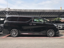 2015 TOYOTA VELLFIRE 2.5 AGH30升级2020年新改款 2015 符合 Modelister 车身套件规格 (( 2 年度保修 )) 