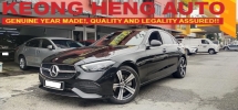 2022 MERCEDES-BENZ C-CLASS C200 1.5cc AVT (A) L/MIL 32K KM, WARRANTY JAN 2027