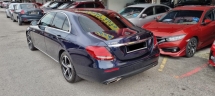 2019 MERCEDES-BENZ E-CLASS E200 2.0cc AVANTGARDE (PERCUMA 2 YANG WRTY) REGIS 2019