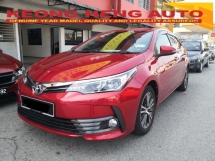 2017 丰田 ALTIS 1.8G 制造年份 2017 全方位服务 UMW Toyota Shifttronic 仅完成 83,000 公里 (( 一年免费保修 ))