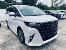 2023 丰田ALPHARD 2.5 Z DIM BSM 1K KM 完成 360 相机开机/开机 