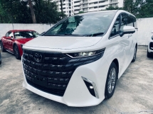 2023 TOYOTA ALPHARD 2.5 Z Dim BSM 1k km selesai 360 Kamera P/But 