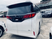 2023 TOYOTA ALPHARD 2.5 Z Dim BSM 1k km selesai 360 Kamera P/But 