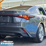 2022 LEXUS IS IS300 PREMIUM 2.0 SROOF 4CAMERA SAFETY+ UNREGISTER