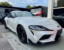 2021 TOYOTA SUPRA SZ 2.0 (A) COUPE LOW MILEAGE 17K+ KM JAPAN UNREG