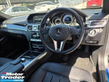 2014 MERCEDES-BENZ E-CLASS E200 2.0cc Year Made 2014 CKD Full Service Mercedes Malaysia ((( 2 YEARS WARRANTY )))