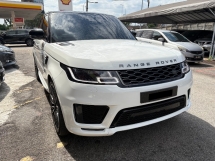 2018 LAND ROVER RANGE ROVER SPORT 3.0 (A) UK REG 2021 Camera Power Boot F/Warranty