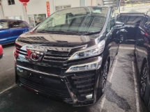 2020 TOYOTA VELLFIRE 2.5 ZG 3LEDS FACELIFT PILOT SEAT JBL SOUNDS 360 CAM BSM DIM PRE CRASH LKA INC SST UNREG FREE GIFTS