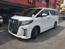 2017 TOYOTA ALPHARD 2017 Toyota Alphard 2.5 SC Berdaftar 2020