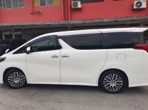 2017 TOYOTA ALPHARD 2017 Toyota Alphard 2.5 SC Berdaftar 2020