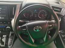 2017 TOYOTA ALPHARD 2017 Toyota Alphard 2.5 SC Berdaftar 2020