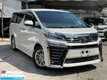 2019 TOYOTA VELLFIRE 2.5 ZG LOW MILEAGE