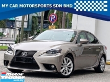 2015 LEXUS IS 200T TURBO 2.0 PREMIUM SEDAN (A) PUSH START CBU