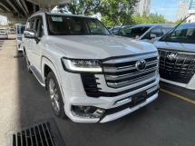 2023 TOYOTA LAND CRUISER Unreg Toyota Land Cruiser 3.5 ZX Modelista Kit 360View Sun Roof JBL TV BSM LED Light Power Boot 