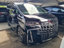 2019 TOYOTA ALPHARD 2.5 SC 3LEDS PILOT SEAT JBL THEATRE 360 CAM PCR LKA BSM DIM RCTA INC SST UNREG 