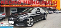 2017 MERCEDES-BENZ C-CLASS C200 2.0cc AVT (A) CKD, L/mil-99k km, 2YRS WRRTY 