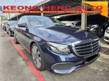 2019 MERCEDES-BENZ E-CLASS E300 Exclusive Edition YEAR MADE 2019 New Facelift HIGH SPEC P.Roof Power Boot 360 (2 Yrs Warranty)